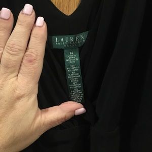 Ralph Lauren Peekaboo shoulder dress size 14